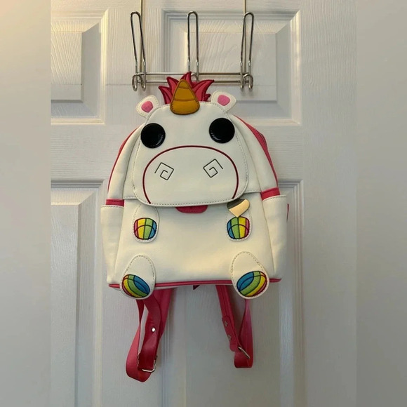 Loungefly Minions POP Fluffy Unicorn Backpack